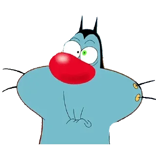 😳 emoji Oggy @FranceCanal Telegram sticker 22 of 26