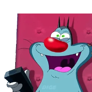 😃 emoji Oggy @FranceCanal Telegram sticker 23 of 26