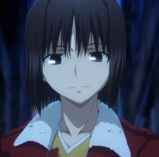 😏 emoji Type-Moon 🌙 Kara no Kyoukai - - Telegram sticker 10 of 22