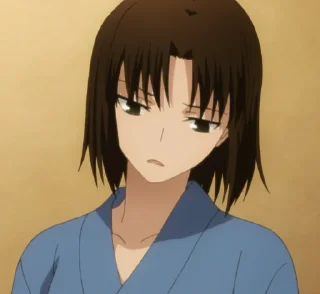 ☹️ emoji Type-Moon 🌙 Kara no Kyoukai - - Telegram sticker 13 of 22
