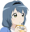 🍹 emoji Yuru Yuri Telegram sticker 17 of 80
