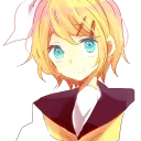 😊 emoji Kagamine Rin/Len @Nekostickerss Telegram sticker 11 of 120