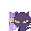 🥲 emoji Chaos Cat | @discord_stickers Telegram sticker 6 of 15