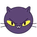 😌 emoji Chaos Cat | @discord_stickers Telegram sticker 5 of 15