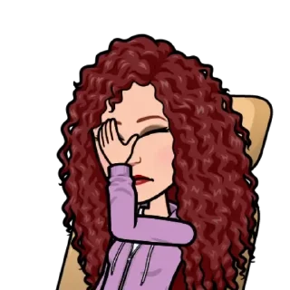 🤦‍♀ emoji Nadia Telegram sticker 24 of 76