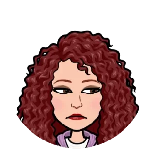 😒 emoji Nadia Telegram sticker 18 of 76