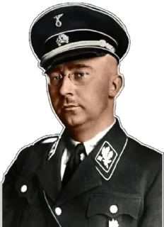 🤔 emoji Heinrich Himmler Telegram sticker 7 of 26