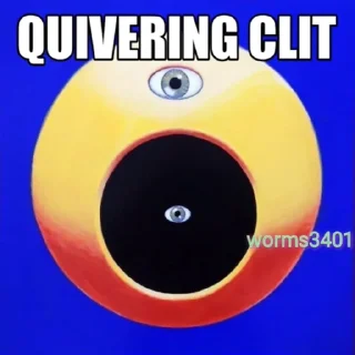 Sticker from Welcome to the cum zone