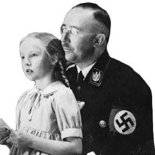 👨‍👧 emoji Heinrich Himmler Telegram sticker 18 of 26