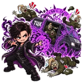 🧙 emoji Колдуны против Зе & ТЦК - @HouseVKbot Telegram sticker 5 of 44