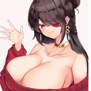 ❤️ emoji Beidou Telegram sticker 9 of 22