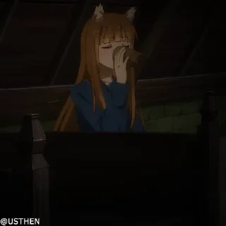 ☺️ emoji @usthen Spice and Wolf Telegram sticker 6 of 45
