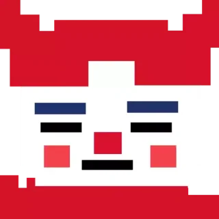 😑 emoji 8-Bit Baby Telegram sticker 12 of 13