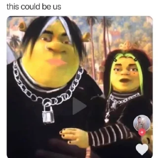 🥰 emoji shrek Telegram sticker 8 of 22