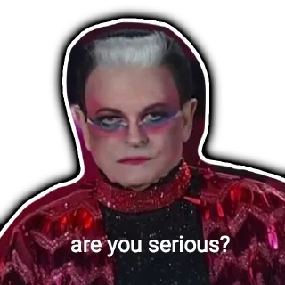Sticker from Malgioglio ti giudica