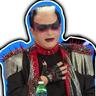 💘 emoji Malgioglio ti giudica Telegram sticker 12 of 14