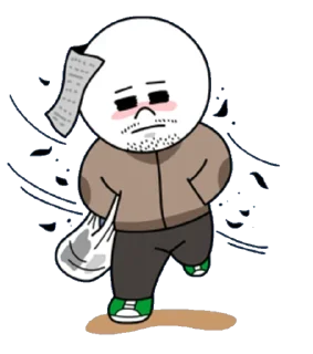 😞 emoji Line @amirreza_nk Telegram sticker 6 of 80