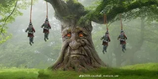 🌲 emoji Wise Old Tree 🗿🌲 | @BioSerrale Telegram sticker 10 of 41