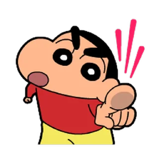 🤑 emoji 蜡笔小新✈️飞机会员代开 @piya Telegram sticker 13 of 31