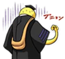 😔 emoji Koro Sensei Telegram sticker 19 of 24