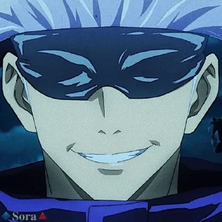 🔯 emoji Satoru Gojo Telegram sticker 19 of 52