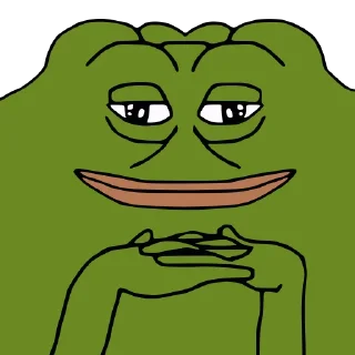🙂 emoji Hmm @PeepoHD Telegram sticker 11 of 79