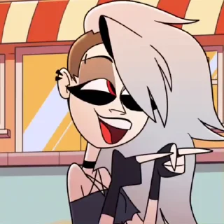 🐺 emoji ★ Blitzø's daughter . @acheloiys Telegram sticker 20 of 50