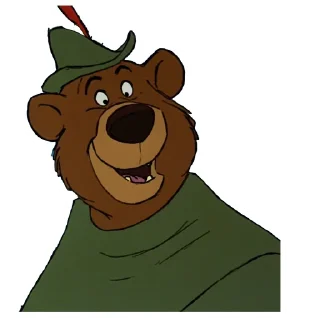 🐻 emoji Robin Hood Disney Telegram sticker 14 of 49