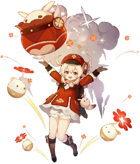 🔥 emoji Genshin Impact Gacha Splash Telegram sticker 14 of 49