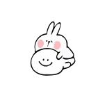 😴 emoji @patrik_px 🐰🤍 Telegram sticker 14 of 25