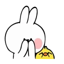 🙈 emoji @patrik_px 🐰🤍 Telegram sticker 5 of 25
