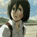 🖤 emoji -「Mikasa Ackerman🖤💫↯」¦ @kpopstan Telegram sticker 21 of 120