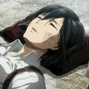 🕸 emoji -「Mikasa Ackerman🖤💫↯」¦ @kpopstan Telegram sticker 17 of 120
