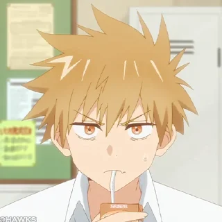 🧡 emoji 🧡 Shuu Inuzuka (@TodorokiShouto) Telegram sticker 1 of 65