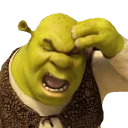 🤯 emoji Shrek Telegram sticker 14 of 46