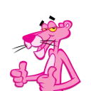 👍 emoji پلنگ صورتی خارکسه 😎 by @sepehrza Telegram sticker 22 of 52
