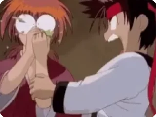 Sticker from Sebastian's Ruroni Kenshin pac