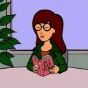 Sticker from Daria