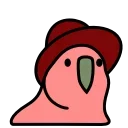 👒 emoji party parrot @CenterOfSticker Telegram sticker 18 of 34