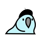 🤠 emoji Party Parrot @AM_stickers Telegram sticker 6 of 20