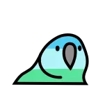 🇺🇿 emoji Party Parrot @AM_stickers Telegram sticker 14 of 20