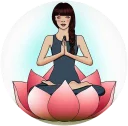 🙏 emoji چشم سوم Telegram sticker 9 of 14
