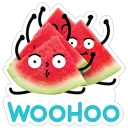 👍 emoji watermelon Telegram sticker 23 of 28