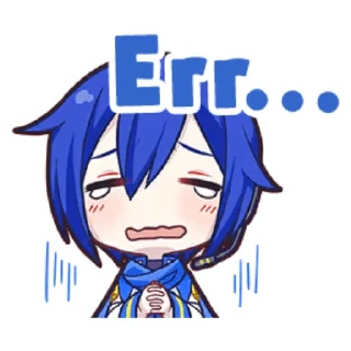 😭 emoji Project Sekai Kaito Telegram sticker 5 of 25