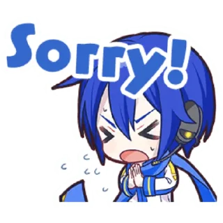 😫 emoji Project Sekai Kaito Telegram sticker 8 of 25