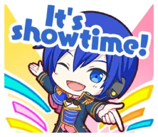 😉 emoji Project Sekai Kaito Telegram sticker 15 of 25
