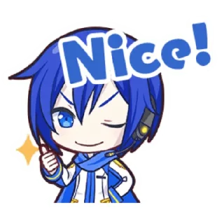 👍 emoji Project Sekai Kaito Telegram sticker 6 of 25
