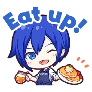 😉 emoji Project Sekai Kaito Telegram sticker 21 of 25