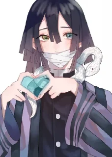 ❤️ emoji Obanai Iguro Telegram sticker 19 of 33