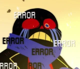 ERROR SANS sticker preview 2